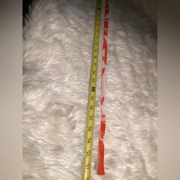 Nina Leonard Orange and White Floral Maxi Dress - Picture 11 of 16